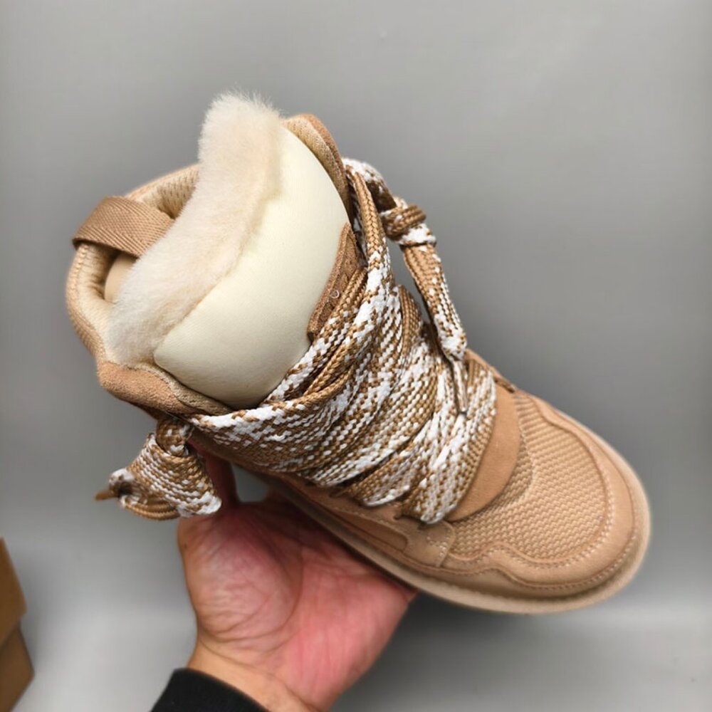 UGG Womens Sand-Colored High-Top Casual Shoes - Picture 2 of 7